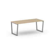 Jednací stůl PRIMO IMPRESS se šedostříbrnou podnoží 2000 x 900 x 750 mm