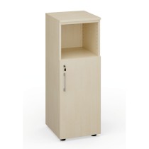 Kancelárska skriňa kombinovaná s dverami PRIMO Classic, 1087 x 400 x 420 mm, breza
