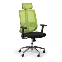 Kancelárska stolička CROSS, zelená