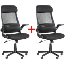 Kancelárska stolička EIGER 1+1 ZADARMO