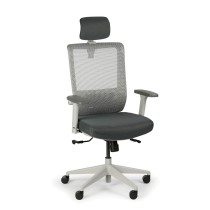 Kancelárska stolička GAT, sivá
