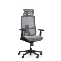 Kancelárska stolička MIA, sivá