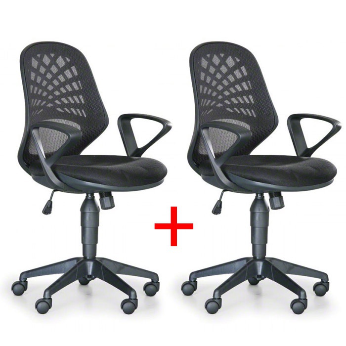 Kancelářská židle FLER, Akce 1+1 ZDARMA