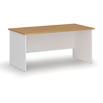 Kancelársky písací stôl rovný PRIMO WHITE, 1600 x 800 mm