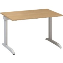 Kancelářský psací stůl CLASSIC C, 1200 x 800 mm, buk