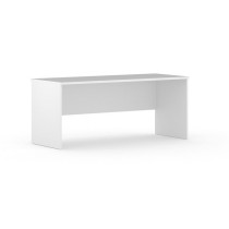 Kancelářský psací stůl INTEGRO, 1750 x 700 mm, bílá