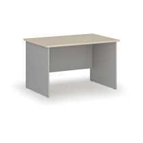 Kancelářský psací stůl rovný PRIMO GRAY, 1200 x 800 mm