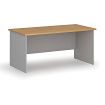 Kancelářský psací stůl rovný PRIMO GRAY, 1600 x 800 mm