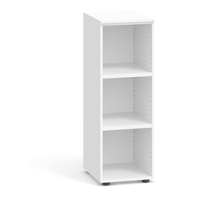 Kancelársky regál, 1087 x 400 x 420 mm, biela