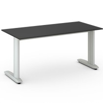 Kancelársky stôl PRIMO FLEXIBLE 1600 x 800 mm, grafitová