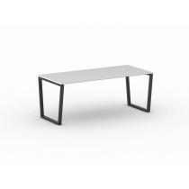 Kancelársky stôl PRIMO IMPRESS 2000 x 900 x 750 mm, biela