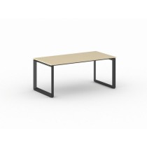 Kancelársky stôl PRIMO INSPIRE, čierna podnož, 1800 x 900 x 750 mm