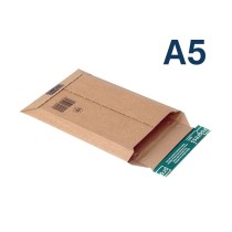 Kartónové zásielkové obálky z lepenky A5, 100 ks