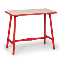 Klappbarer Werkstatttisch für die Garage, 1000 x 500 x 845 mm