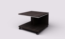 Konferenční stolek WELS - mobilní, 700 x 700 x 500 mm