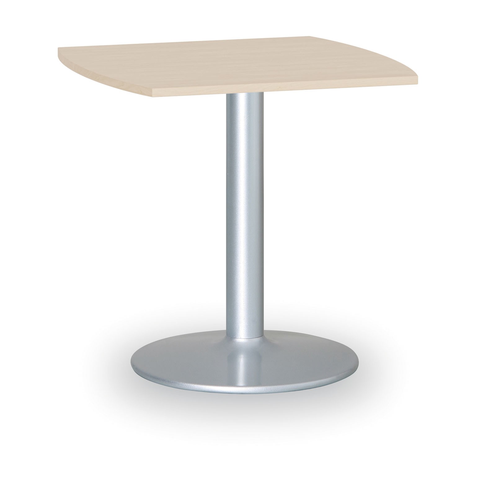 Konferenční stolek ZEUS II, 660x660 mm, šedá podnož