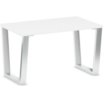 Konferenční stůl VECTOR, deska 1000 x 680 mm, bílá