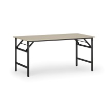 Konferenčný stôl FAST READY s čiernou podnožou, 1600 x 800 x 750 mm