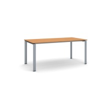 Konferenztisch, Besprechungstisch INFINITY 180x90 cm, Kirschbaum, graues Fußgestell