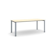 Konferenztisch, Besprechungstisch INFINITY 200x90 cm, graues Fußgestell