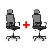 Krzesło biurowe BASE PLUS 1+1 GRATIS