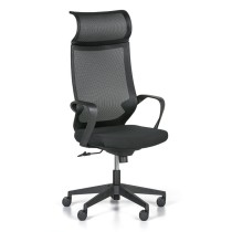 Krzesło biurowe CLETUS, czarne