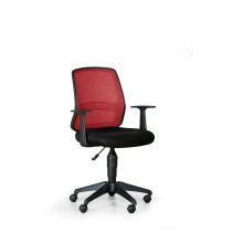 Krzesło biurowe EKONOMY, czerwony