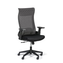 Krzesło biurowe HARPER, szare