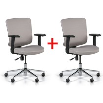 Krzesło biurowe HILSCH 1+1 GRATIS, szary