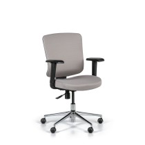 Krzesło biurowe HILSCH, szare