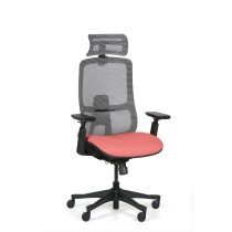Krzesło biurowe JANE, czerwone