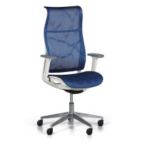 Krzesło biurowe JAY, niebieske