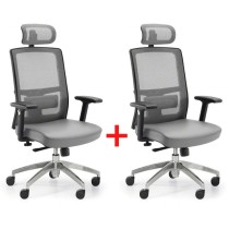 Krzesło biurowe NED MF 1+1 GRATIS