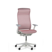 Krzesło biurowe PHILL, czerwone