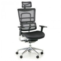 Krzesło biurowe wielofunkcyjne WINSTON SAB, czarne