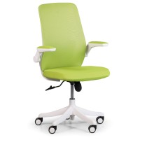 Krzesło biurowe z siatkowanym oparciem BUTTERFLY, zielona
