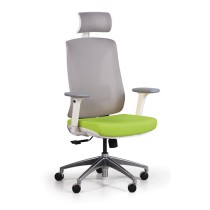 Krzesło biurowe z siatkowanym oparciem ENVY, zielone