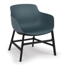 Krzesło konferencyjne BARI, ciemno niebieskie