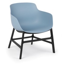 Krzesło konferencyjne BARI, niebieskie