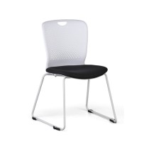 Krzesło plastikowe DOT, czarne