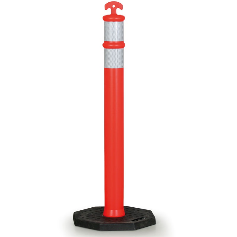 Kunststoff Absperrpfosten, Höhe 1150 mm