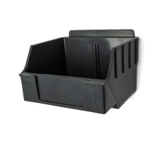 Kunststoff-Einhängebox SPOLIA, 140 x 130 x 95 mm, grau