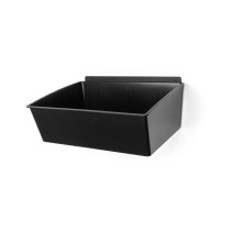Kunststoffbox PIXA, schwarz