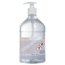 Manox Händedesinfektionsmittel mit Dosierpumpe, 5x 500 ml