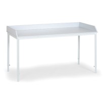 Montážny stôl s ohrádkou, dĺžka 1200 mm