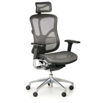 Multifunkčná Kancelárska stolička WINSTON AA, sivá