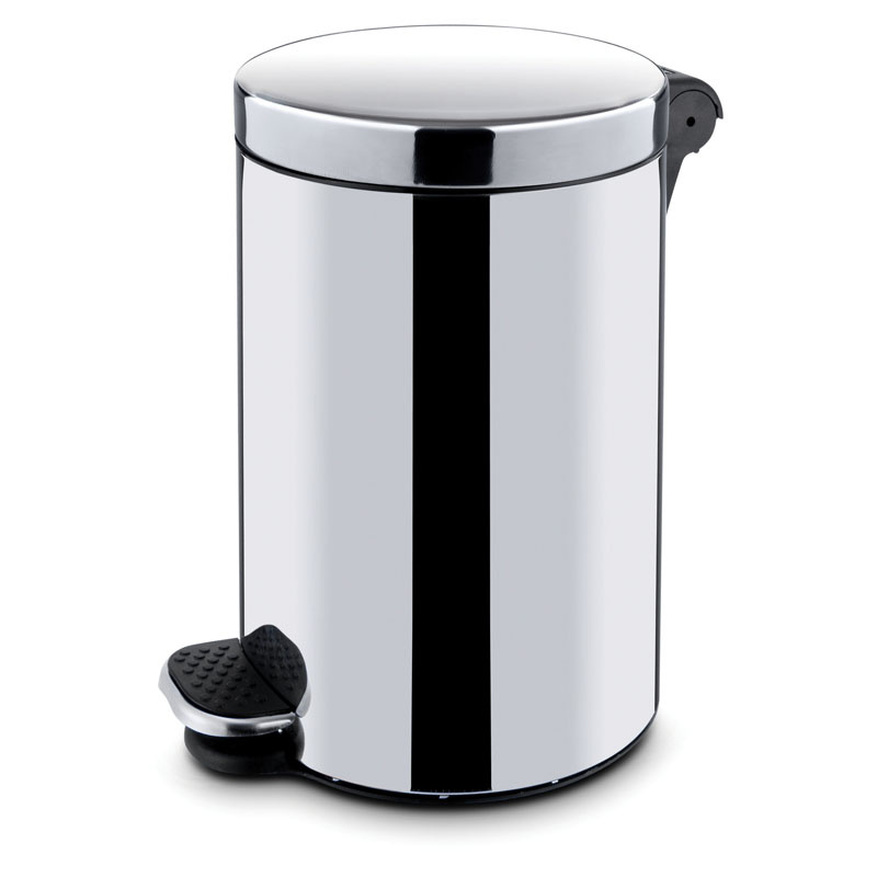 Nášľapný kôš 30l, nerez lesklý