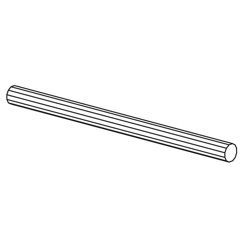 Osi pre uloženie bubnov, priemer 60 mm, dĺžka 1300 mm