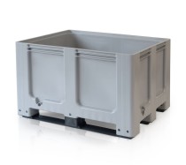 Palettencontainer - Big Box - 1200 x 1000 x 760 mm, 3 Schienen