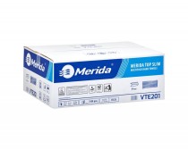 Papierové uteráky MERIDA-TOP SLIM, 100% celulóza, 2-vrstvové 3150 ks. (18x175 ks)